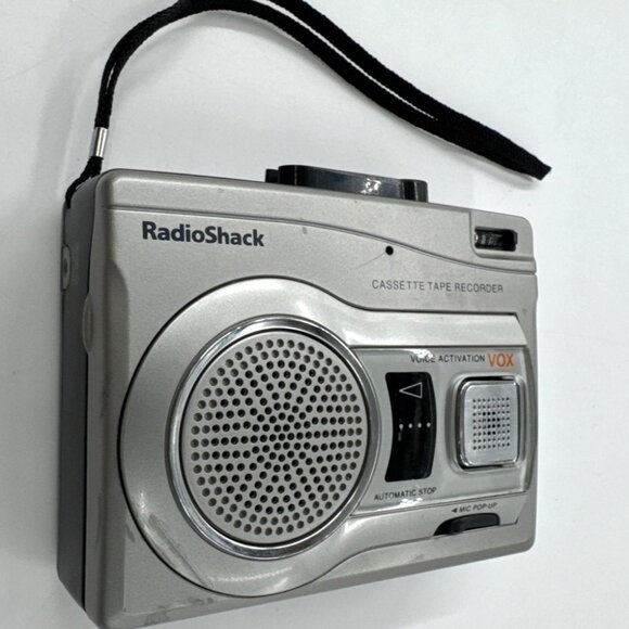 Radio Shack Cassette Tape Recorder CTR-122 14-1129 Voice Activated VOX - Picture 5 of 11